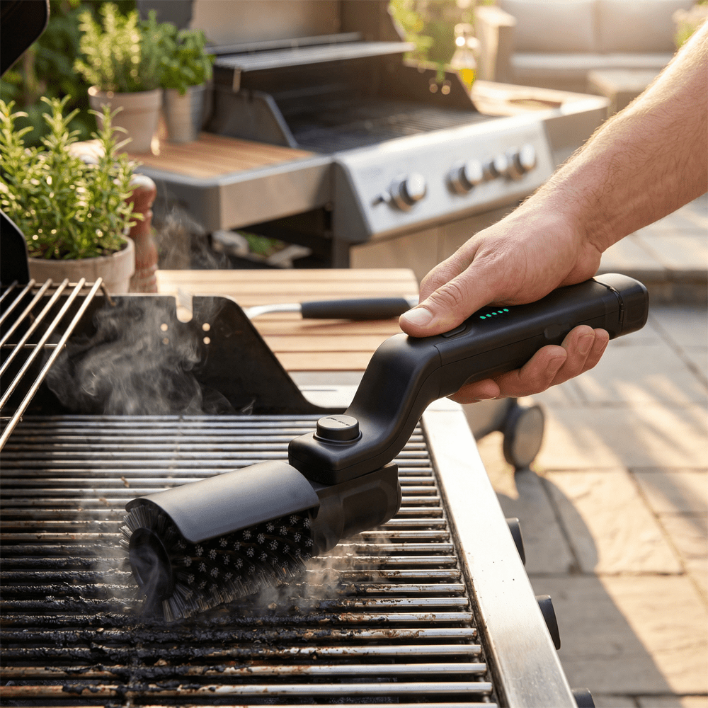 BBQTORQUE – Electric Grill Cleaning Tool with 3 Speeds Vestragear