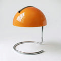 Bauhaus Style Candle Warmer Table Lamp in White, Amber, or Orange for Bedside & Living Room 10