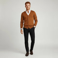 Calvin - Slim-Fit Cardigan with Long Sleeves 4