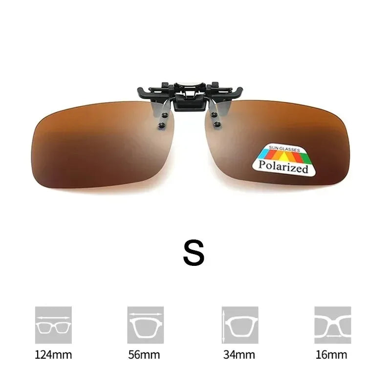 Clip-On Zonnebril – Gepolariseerde brilclip voor bestaande brillen 11