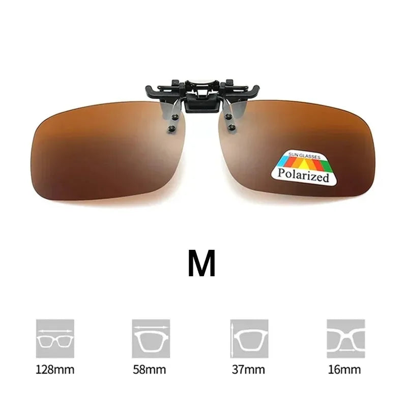 Clip-On Zonnebril – Gepolariseerde brilclip voor bestaande brillen 14