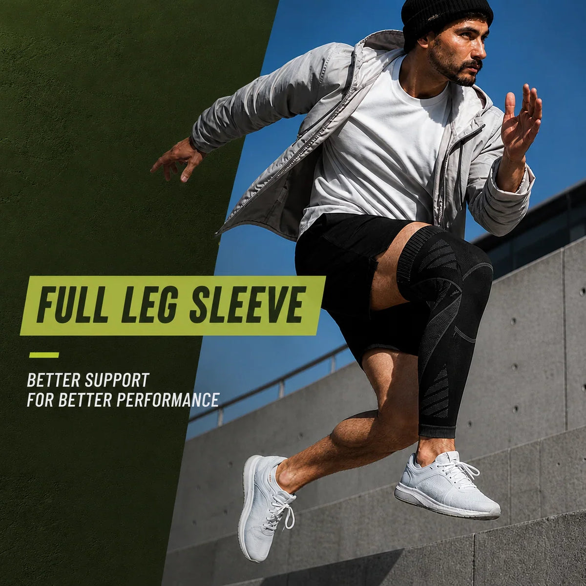 Sportsleeve voor het been