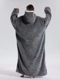 Hoodiedeken voor op de bank