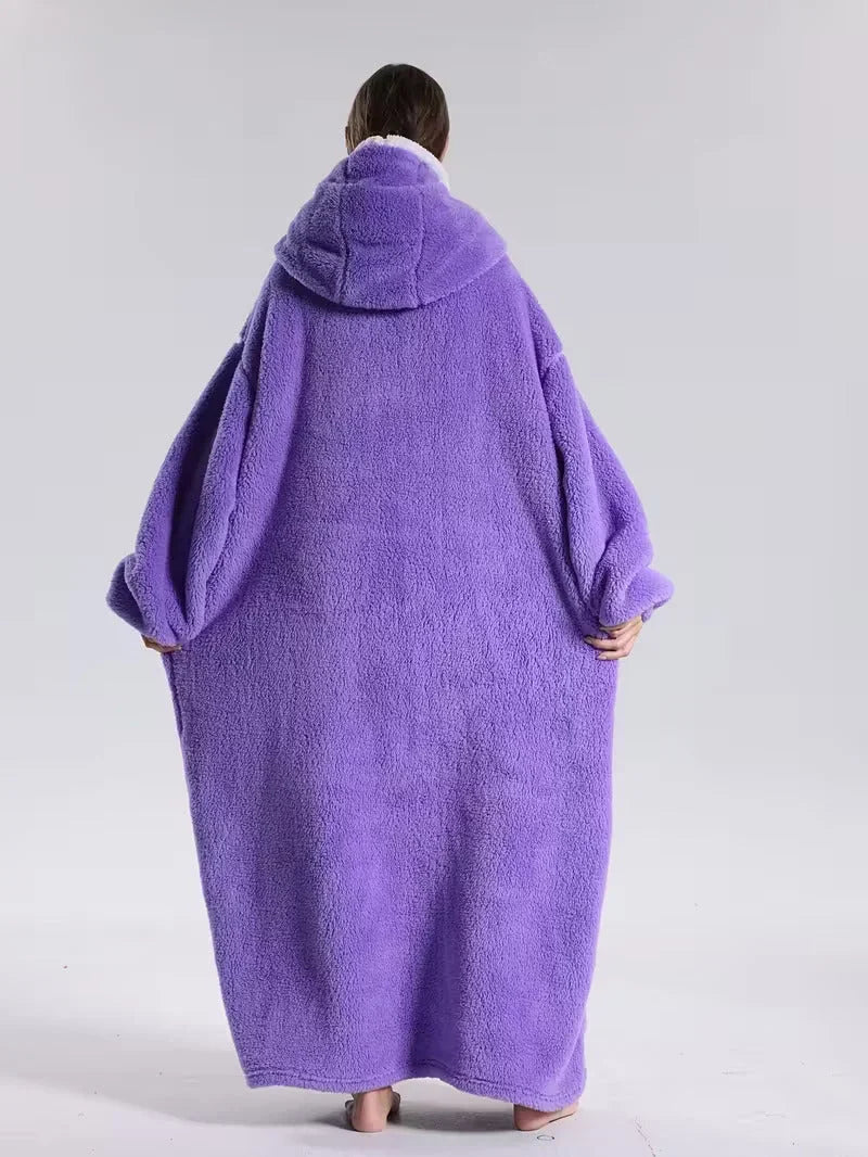 Hoodiedeken voor op de bank
