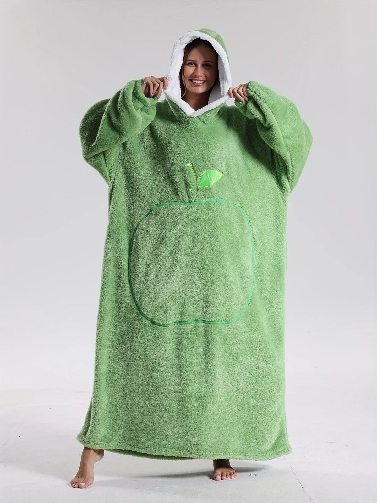 Hoodiedeken voor op de bank