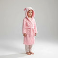 Fluffy children's morning gown - CozyWrap 7