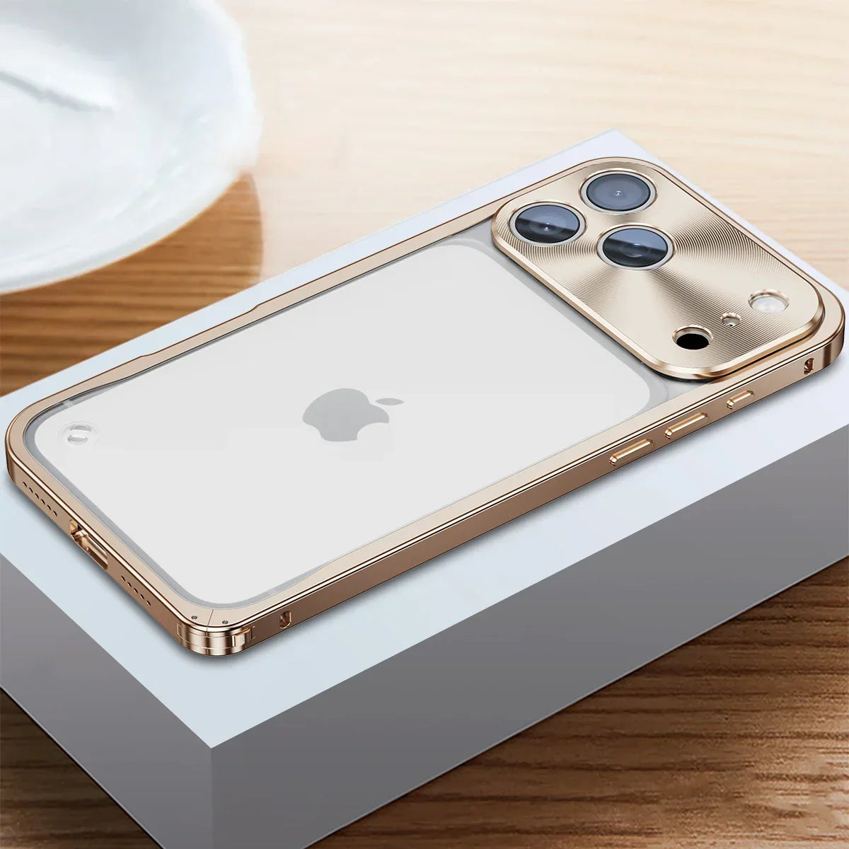 iPhone-hoesje met metaallook