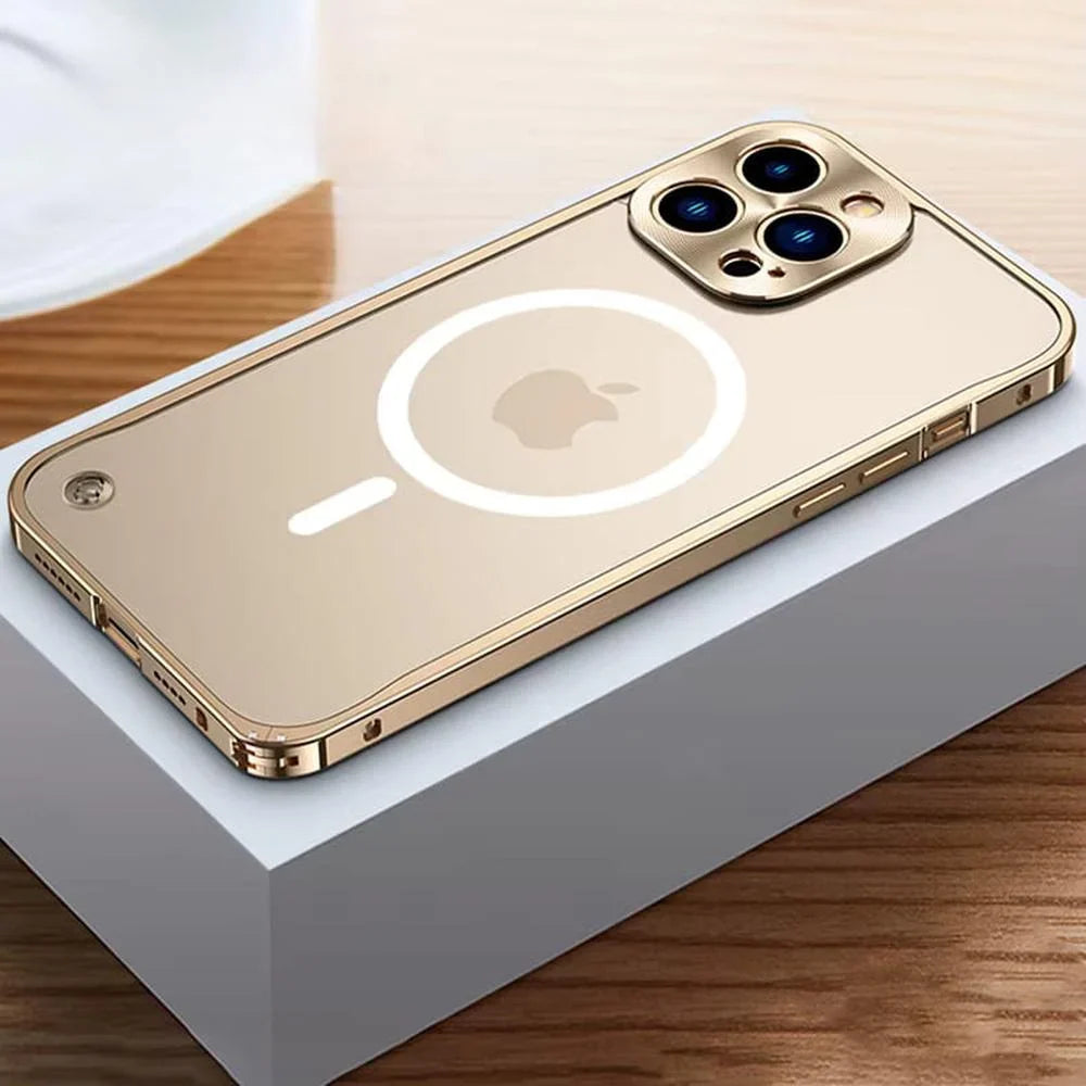 iPhone-hoesje met metaallook