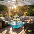 Vogelbad met solarpomp