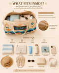 Hippie Van Quilted Duffle Bag 3