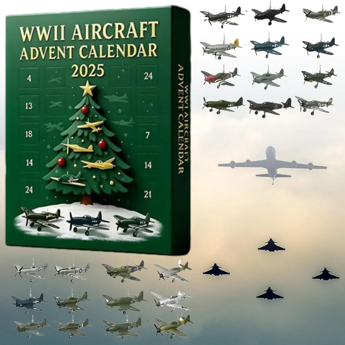 Adventskalender luchtvaart