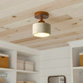 Kairi Wabi Sabi Travertine Stone Ceiling Light 6