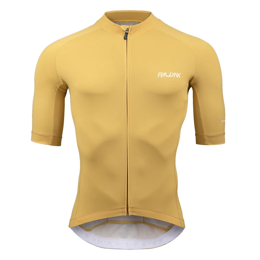 Korte Mouw Wielertrui voor Zomerfietsen, Ademend, Professionele Pasvorm, 6 Kleuren 4