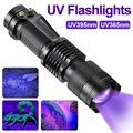 LED UV FLASHLIGHT - ULTRAVIOLET INSPECTION LAMP FOR PET URINE SPOTS AND STAIN DETECTION 1