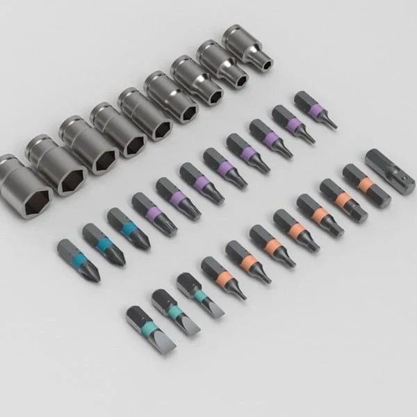 🔧 LIMITED-TIME 50% OFF! ✨ 24-in-1 Ratcheting Screwdriver – Compact, Magnetic, 24 Bits, Aluminum ✨ 7