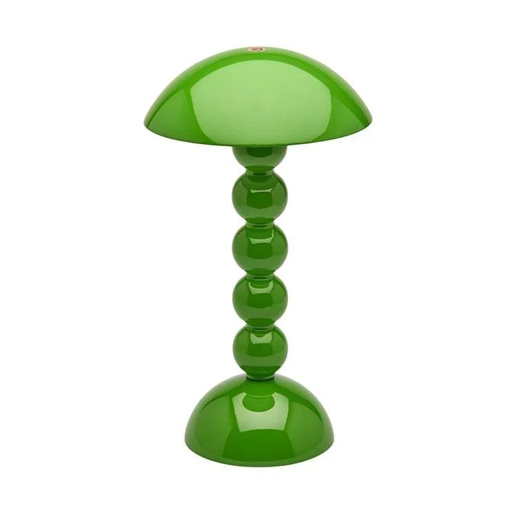 Leaf Green Rechargeable LED Lamp with Adjustable Brightness and Portable Design 0