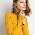 Long-Sleeve Sweater with Crew Neck - Katrin 1