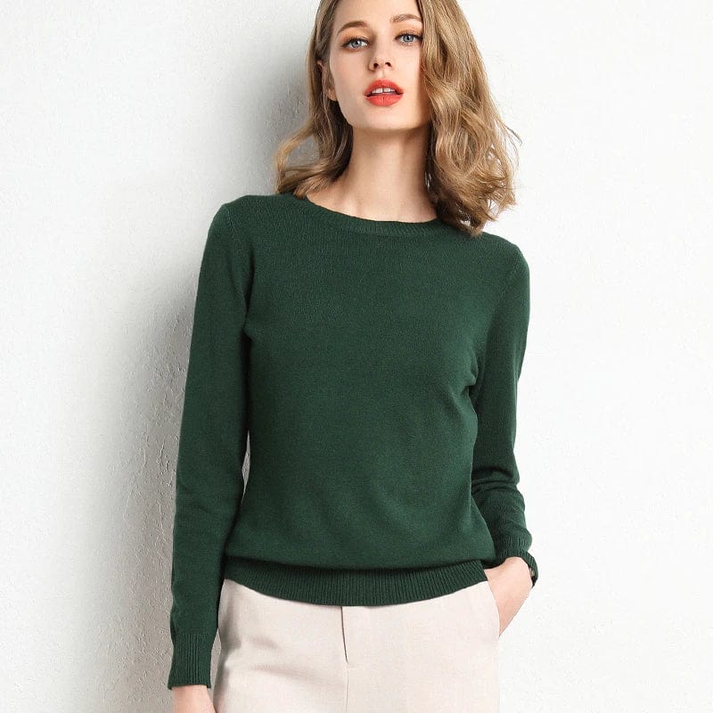 Long-Sleeve Sweater with Crew Neck - Katrin 7