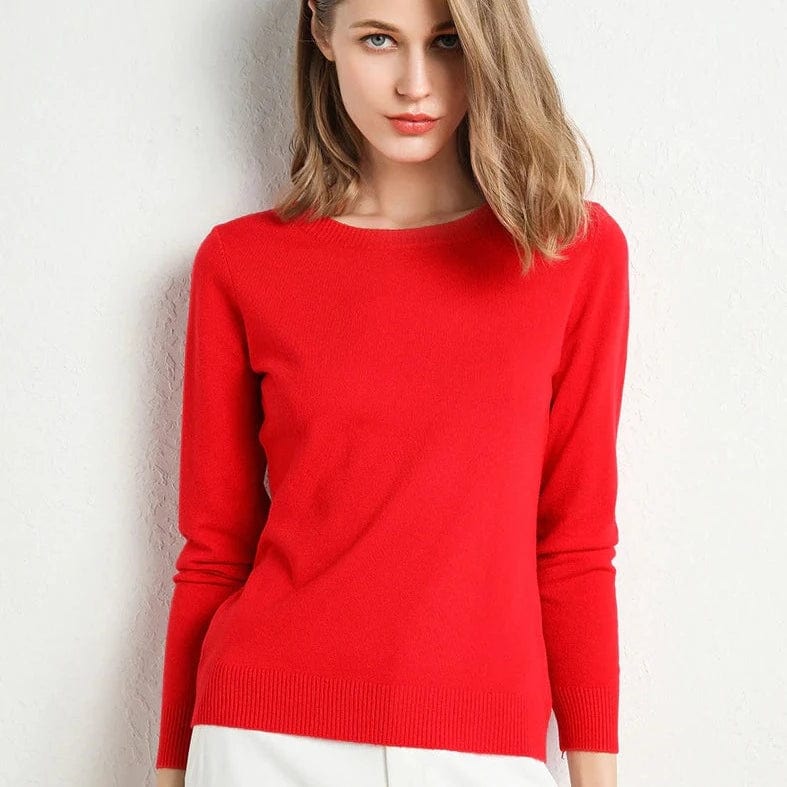 Long-Sleeve Sweater with Crew Neck - Katrin 9