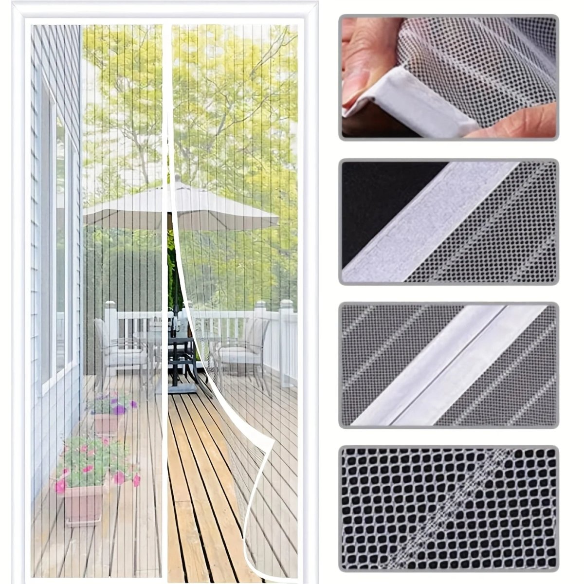 SUMMSTOP – Magnetic mosquito curtain for insect-free rooms Vestragear