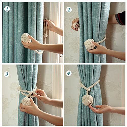 Macramé embrasses