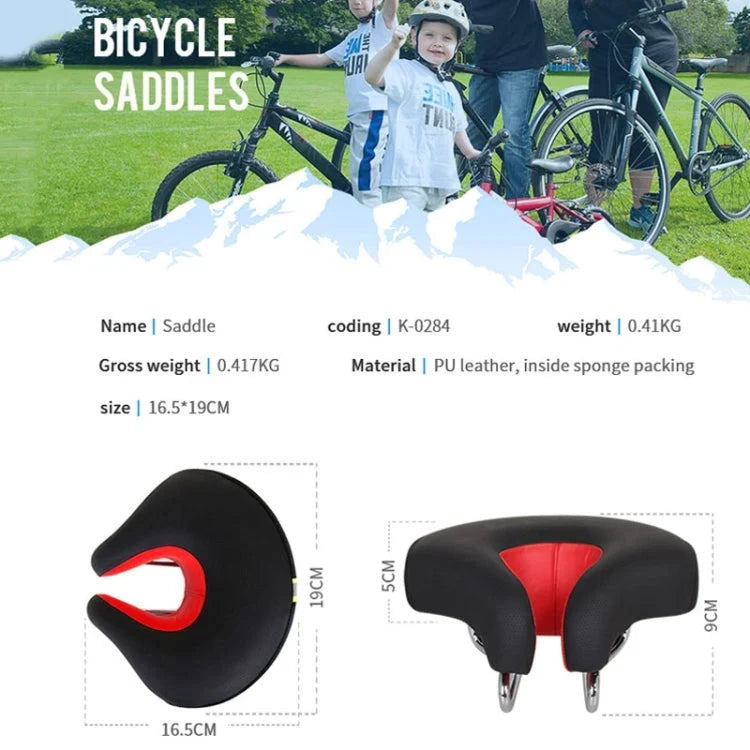 Neusloos fietszadel