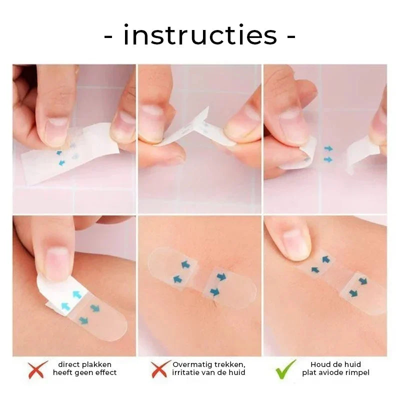 Gezichtstape voor onder make-up