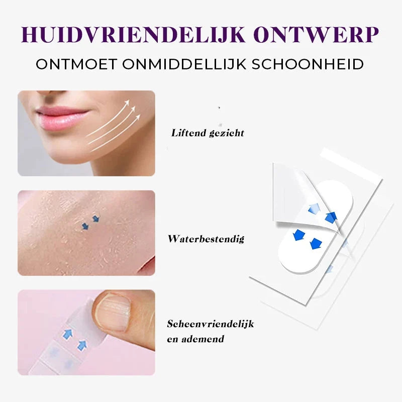 Gezichtstape voor onder make-up