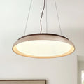 Pheme Wabi-Sabi Round Travertine Stone Pendant Light 1