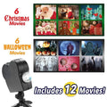 Projector voor het raam