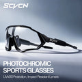 Sport Zonnebril met Meekleurende Lens en UV400 Bescherming voor Buitenactiviteiten 4