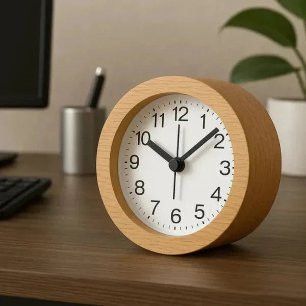 Analoge wekker zonder tikken
