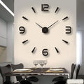 Sylviana 3D wandklok: tijdloos, elegant en eigentijds design. 1