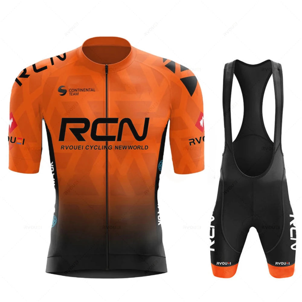 Wielerset voor Heren – Ademend met Bibshort en Comfortabele Zeem voor Zomerse Ritjes 0